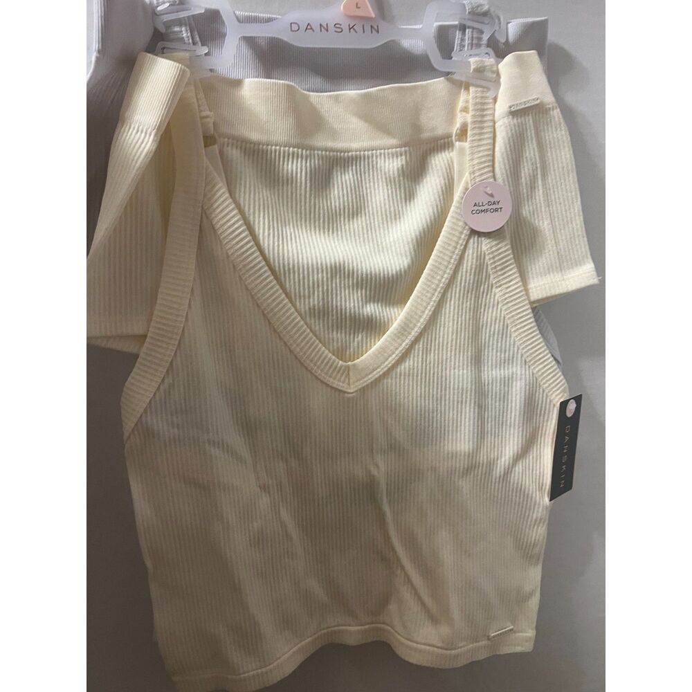 Danskin 4 piece Multipack of Cami & Boxer Shorts Undergarments New Size Large